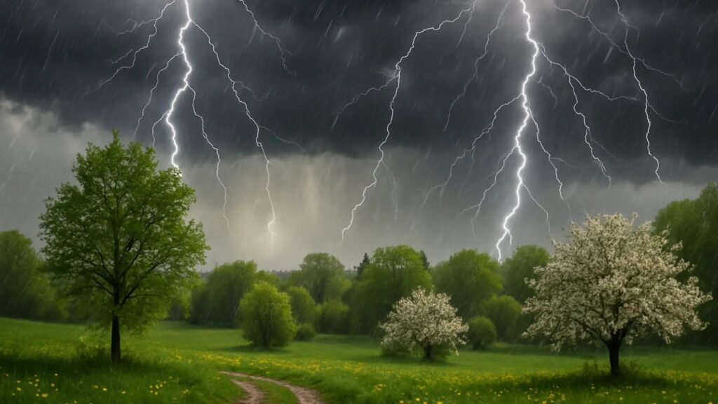 До часове настъпва обрат: Идат валежи и гръмотевични бури, ето къде ще е най-страшно